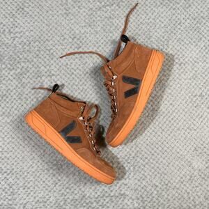 VEJA Roraima Suede Brown Black Gum Sole High Top Sneaker Mens 11/45